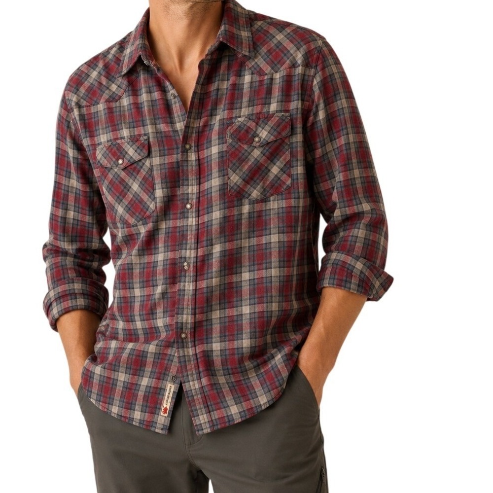Dakota Grizzly Multicolor Plaid Button-Down‎ Shirt